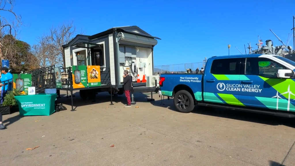 Pop-up all-electric mobile home in San Francisco demonstrates carbon-free buildings of the future — CBS Bay Area (KPIX), Lafayette Technology news