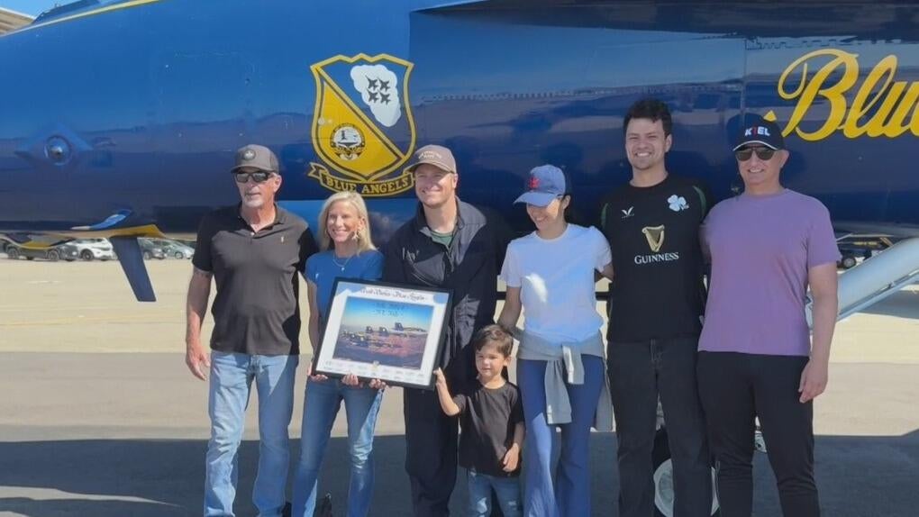 Glens Academy soccer club exec chosen for U.S. Navy Blue Angels flight — CBS Bay Area (KPIX), Lafayette Arts news