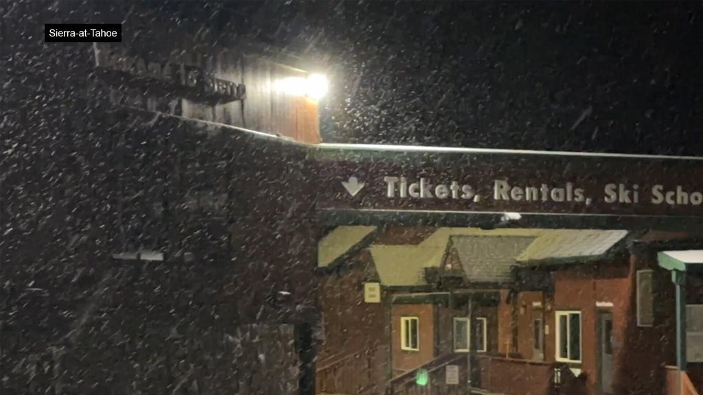 Northern California Sierra sees some early-season snow — CBS Bay Area (KPIX), Lafayette Sports news