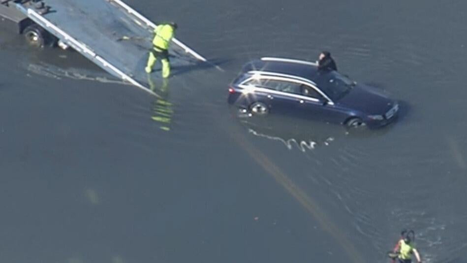 Flooding in parts of Marin County as coastal flood advisory in effect for Bay Area — CBS Bay Area (KPIX), Lafayette Community news
