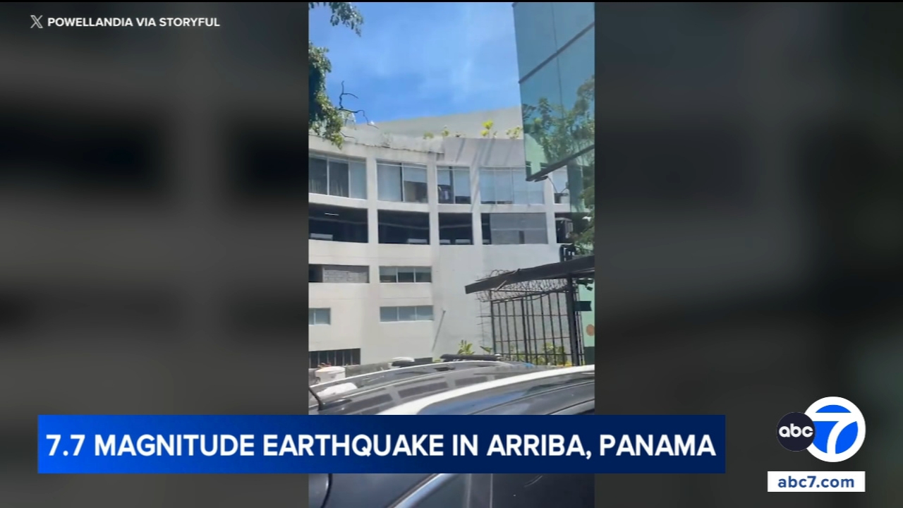 Panama earthquake: Tsunami threat after magnitude 7.7 earthquake and 6.6 aftershock rock region, USGS reports
       — ABC 7 Bay Area, Lafayette Schools news