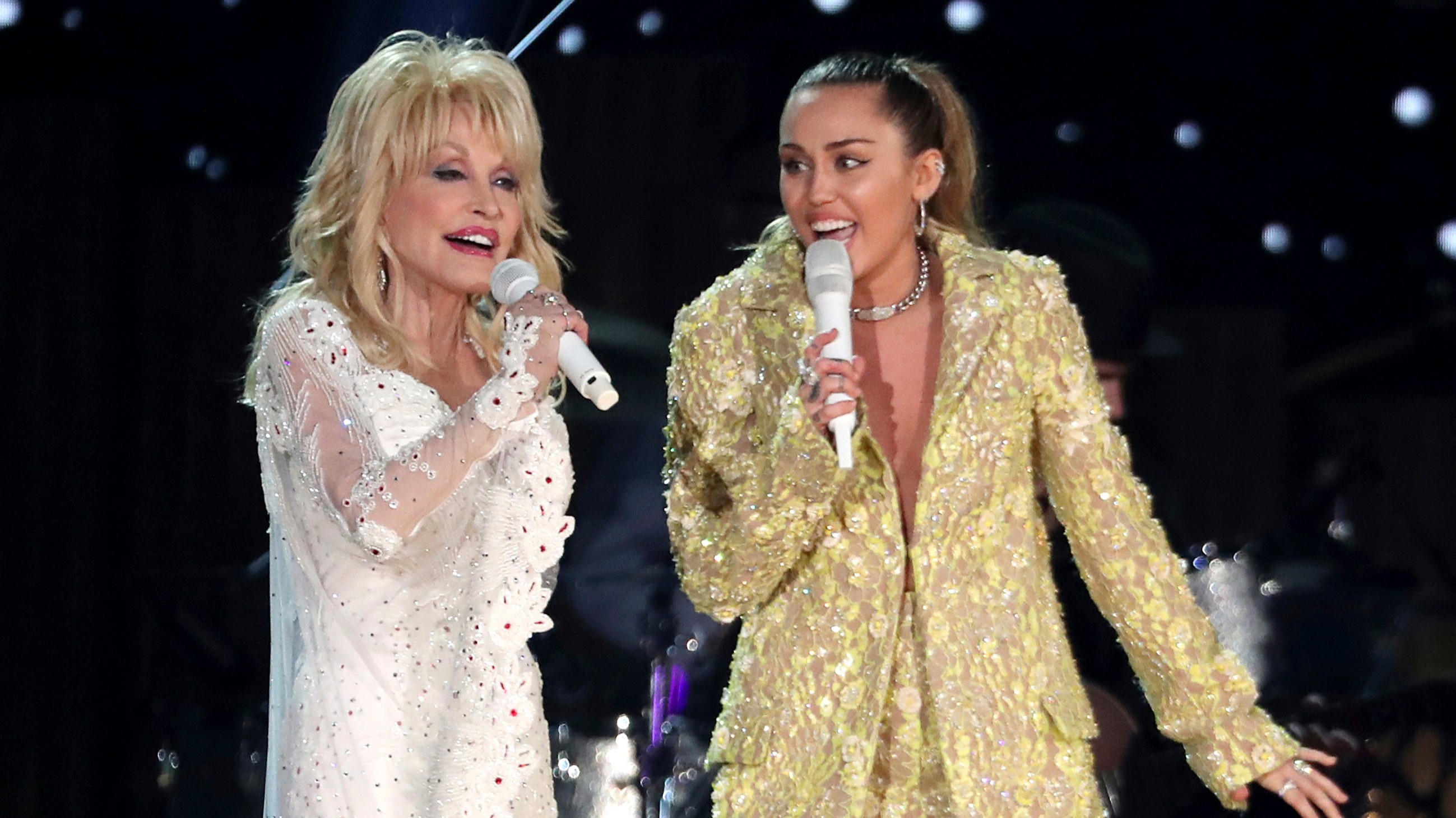 Miley Cyrus honors Dolly Parton with emotional tribute at Hollywood Bowl
       — ABC 7 Bay Area