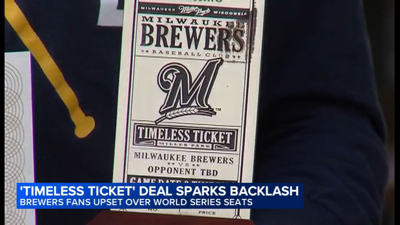 Brewers 'Timeless Ticket' holders say the team isn't fully honoring deal for World Series seats
       — ABC 7 Bay Area, Lafayette Schools news