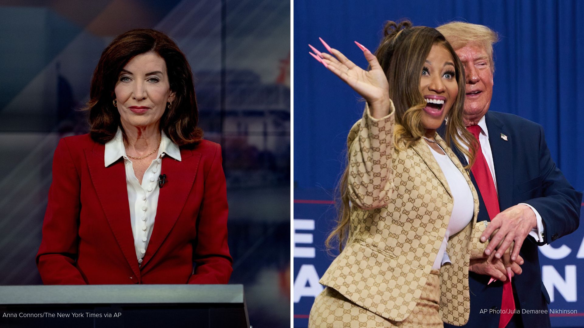 New York Governor Kathy Hochul responds after rapper Nicki Minaj calls her 'evil'
       — Lafayette Community news