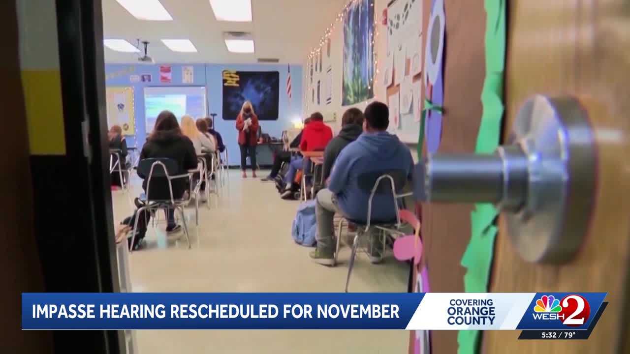 Orange County Public Schools suspends special impasse hearing — WESH 2 Orlando, Lafayette Health news