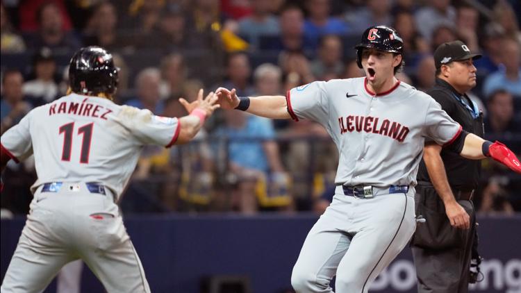 Chase DeLauter and José Ramírez lead the Guardians to a 7-3 win over the Rays in Game 1 of the ALCS — WTSP Sports Tampa Bay, Lafayette Sports news