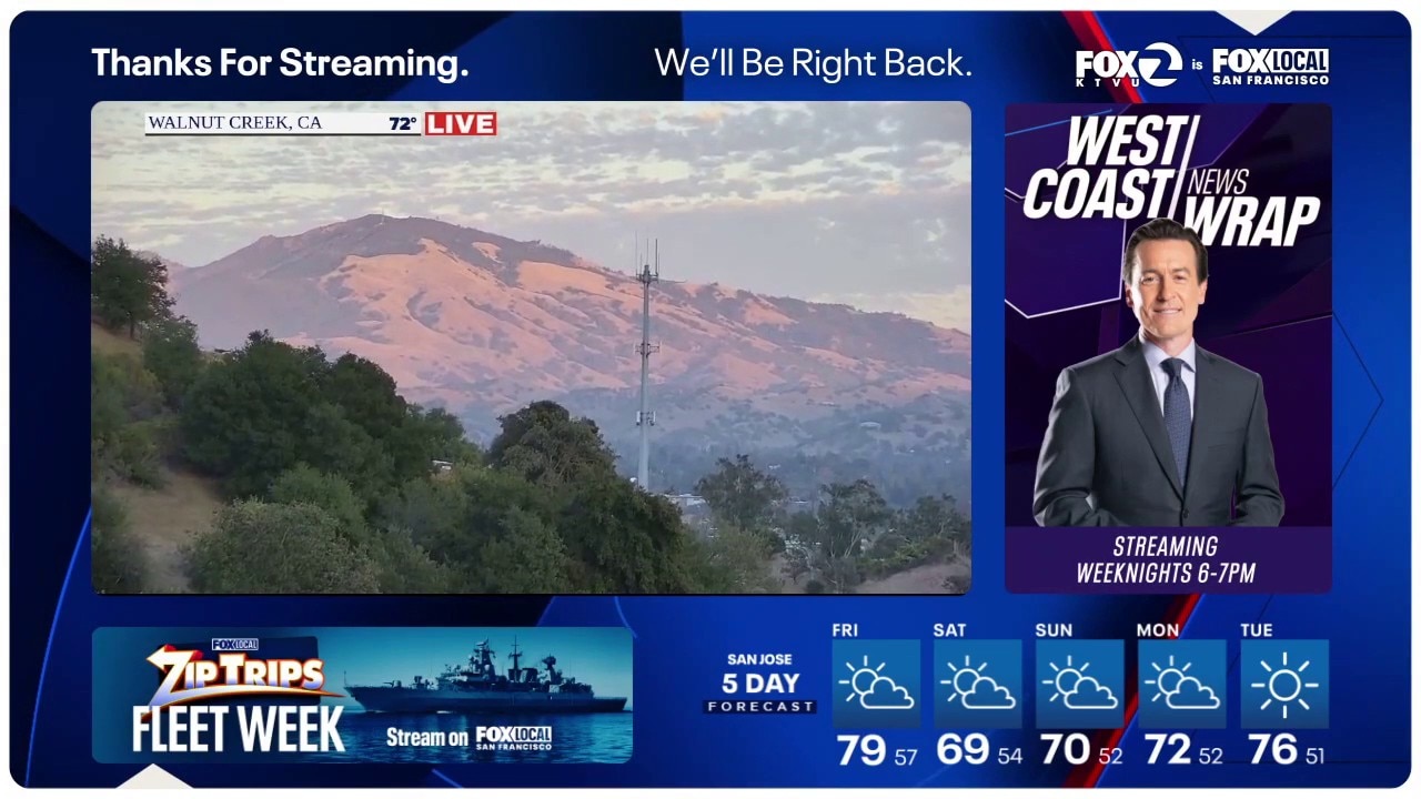 West Coast News Wrap Live — KTVU FOX 2 Bay Area, Lafayette Community news