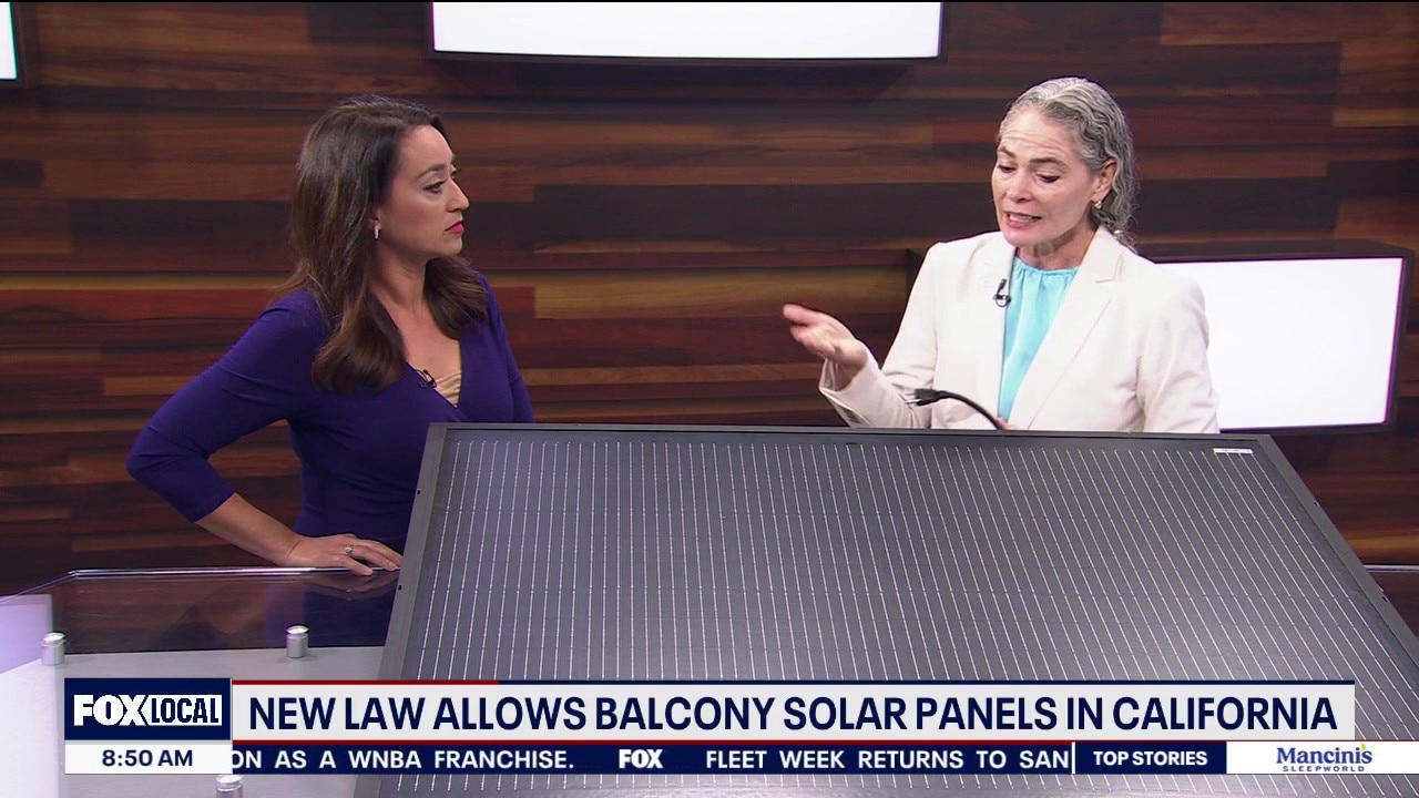 How balcony solar panels work, under new California law allowing them — KTVU FOX 2 Bay Area, Lafayette Community news