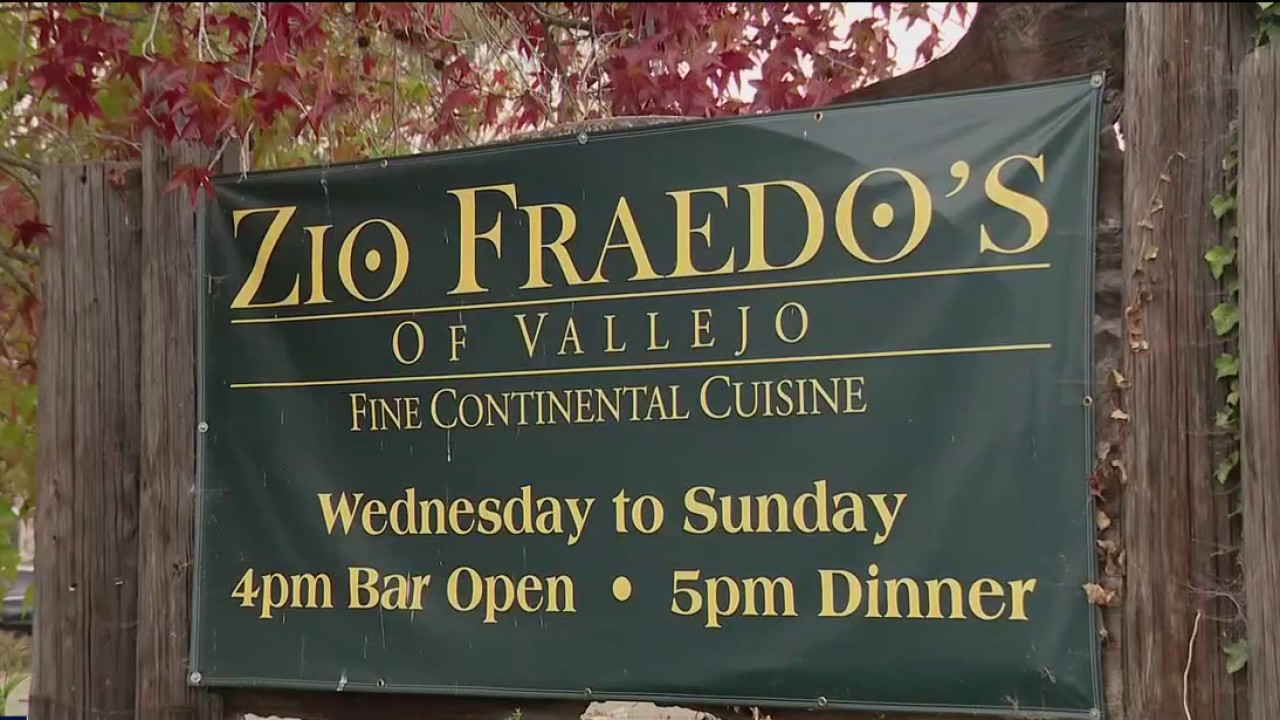 Zio Fraedo’s waterfront restaurant to close Vallejo location after 20 years — KTVU FOX 2 Bay Area, Lafayette Dining news