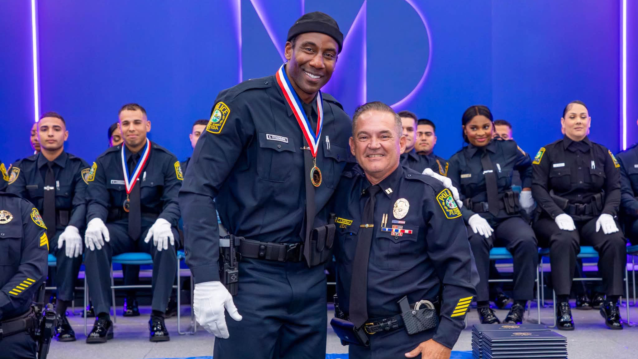 NBA hall of famer Amar'e Stoudemire begins new career as Florida police officer — KTVU Sports, Lafayette Sports news